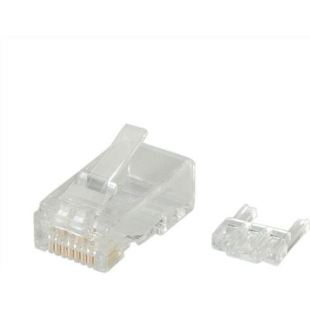 Roline Easy-Use RJ45 krimp connectoren voor CAT6 UTP installatiekabel - 10 stuks