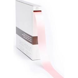 Lint satijn Zacht Roze LARGE (25mm x 100m) Kleur: Zacht roze 25mm
