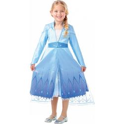 RUBIES FRANCE - Elsa Frozen 2 kostuum voor meisjes - Premium - 110/116 (5-6 jaar) - Kinderkostuums