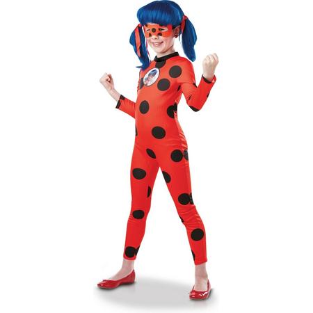 RUBIES FRANCE - Miraculous Ladybug kostuum voor meisjes - 92/104 (3-4 jaar) - Kinderkostuums