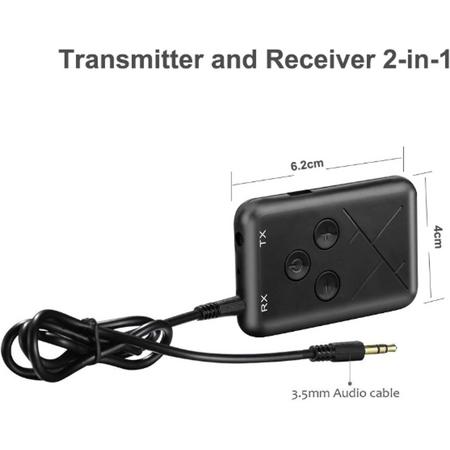 Bluetooth Audio Transmitter/Bluetooth Audio Receiver/2in1/Bluetooth 4.2/Bluetooth Transmitter/Bluetooth Receiver