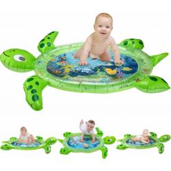 RX Goods® Baby Opblaasbare Waterspeelmat Schildpad Speelgoed – Spelen met water - Speelkleed & Aquamat