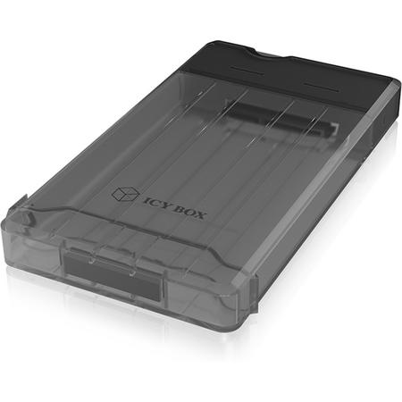 ICY BOX IB-235-C31 HDD-/SSD-behuizing 2.5 Zwart