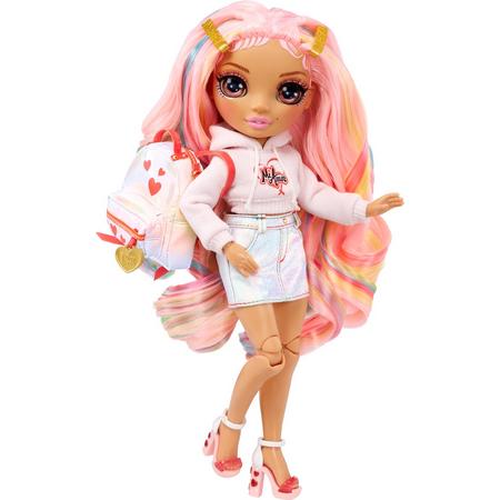 Rainbow High Junior High Special Edition Doll- Kia Hart - Roze - Modepop