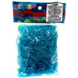   Elastiekjes - Turquoise Jelly Bandjes - 600 stuks