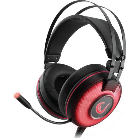 Rampage Gaming Headset ALPHA-X -Dolby 7.1 Surround Sound - PC-PS4-XBOX One- SN-RW66-Rood