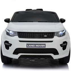 Elektrische Kinderauto Land Rover Discovery Wit 12V Met Afstandsbediening FULL OPTIONS