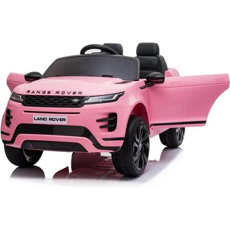 Land / Range Rover - Elektrische Kinderauto - Met Afstandsbediening - Roze