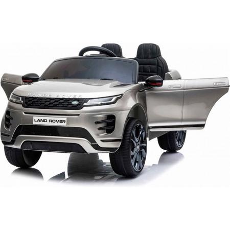 Land / Range Rover - Elektrische Kinderauto - Met Afstandsbediening - Zilver