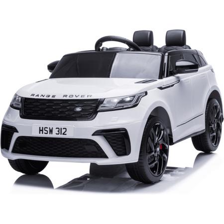 Range Rover Velar 12V Elektrische kinderauto accu voertuig auto voor kinderen met afstandbediening Wit
