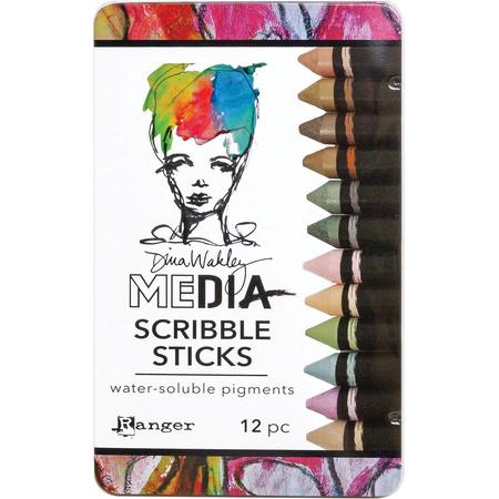 Dina Wakley Media Scribble Sticks 3