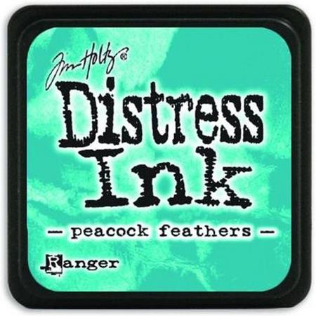Ranger Distress Mini Ink pad - peacock feathers