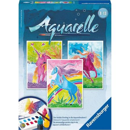 Aquarelle - Eenhoorns