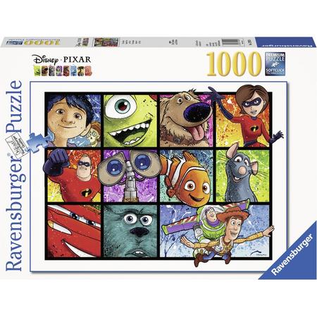 Disney Pixar Splatter Art (1000 PC Puzzle)