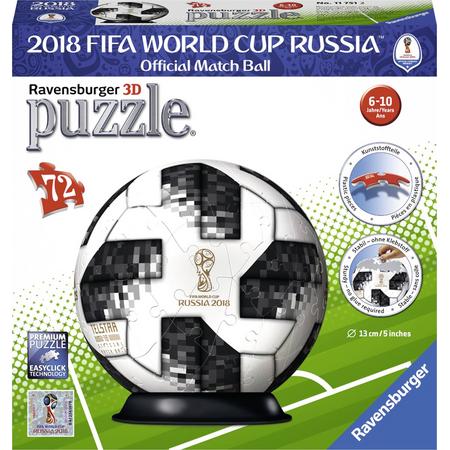 Ravensburger Adidas bal WK puzzleball - 3D Puzzel - 72 stukjes