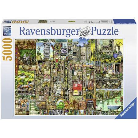 Ravensburger Colin Thompson Bizarre stad - Puzzel van 5000 stukjes
