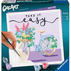  CreArt Take It Easy - Schilderen op nummer voor volwassenen - Hobbypakket