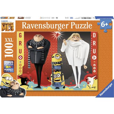 Ravensburger Despicable me 3- Gru, Dru en de Minions - legpuzzel - 100 stukjes