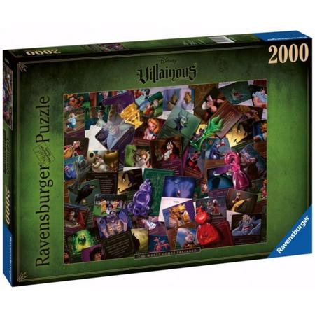 Ravensburger Disney Villainous - All Villains - legpuzzel van 2000 stukjes