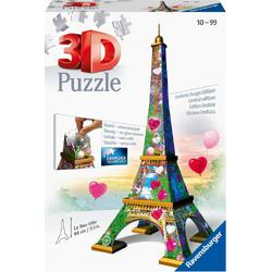   Eiffeltoren Love Edition - 3D puzzel gebouw - 216 stukjes