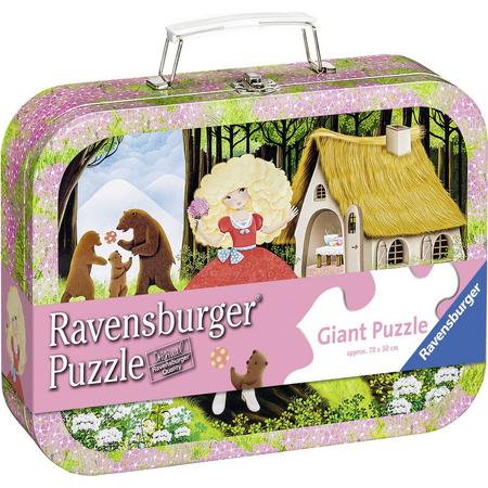 Ravensburger Goudlokje en de 3 beren - Puzzel in blikken doos 60 stukjes