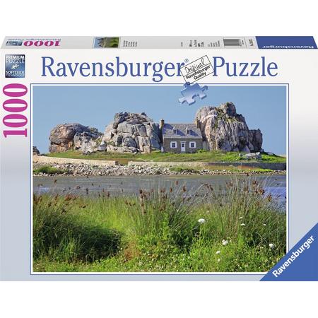Ravensburger Huis in Bretagne - Puzzel van 1000 stukjes