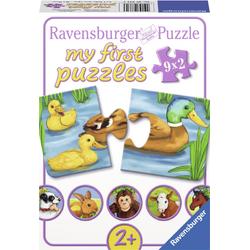   Lieve dieren- My First puzzles -9x2 stukjes - kinderpuzzel
