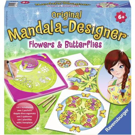 Ravensburger Mandala Designer® Flowers & Butterflies 2 in 1