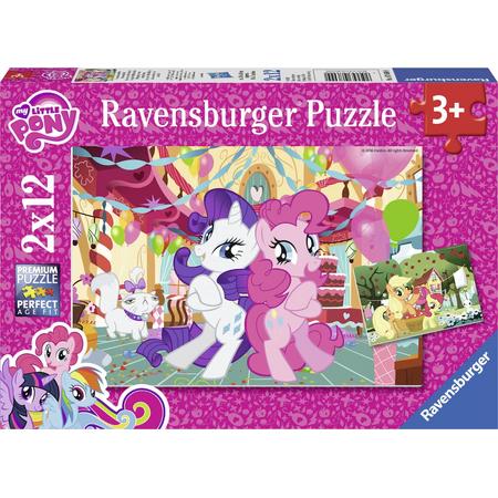 Ravensburger My Little Pony. Het geheim van vriendschap- Twee puzzels van 12 stukjes - kinderpuzzel