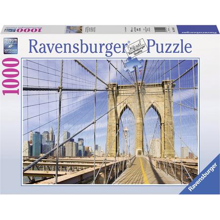 Ravensburger Op de Brooklyn Bridge - Puzzel van 1000 stukjes