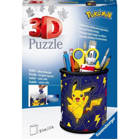 Ravensburger Pennenbak Pokémon - 3D puzzel - 54 stukjes