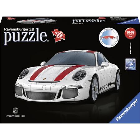 Ravensburger Porsche 911R - 3D puzzel - 108 stukjes