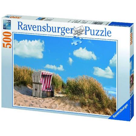 Ravensburger Puzzel - Eenzame Strandstoel