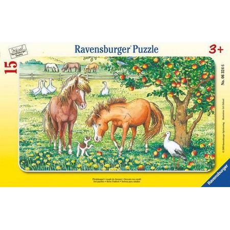 Ravensburger Raampuzzel - Stel Paarden