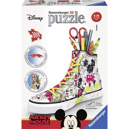 Ravensburger Sneaker Mickey Mouse - 3D puzzel - 108 stukjes
