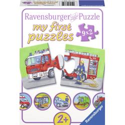   Speciale voertuigen- My First puzzles -9x2 stukjes - kinderpuzzel