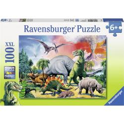 Ravensburger Tussen de dinosauriërs - Puzzel van 100 stukjes