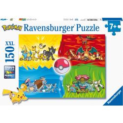   Verschillende Pokémons puzzel - legpuzzel - 150 stukjes