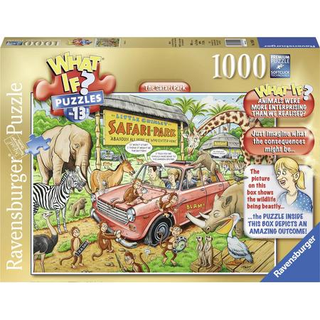 Ravensburger What If? 13 The Safari Park - Puzzel van 1000 stukjes
