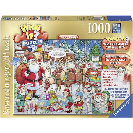 Ravensburger What if? 9 Santa & Rudolf - Puzzel van 1000 stukjes