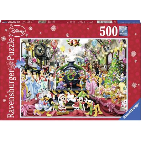 Ravensburger kerstpuzzel Disney Kerstavond - legpuzzel - 500 stukjes