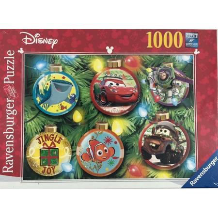 Ravensburger puzzel 1000 Disney kerstballen