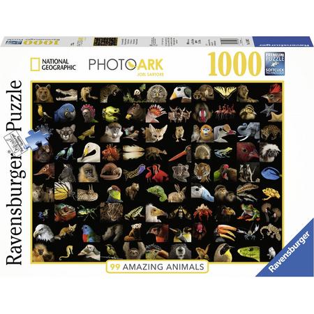 Ravensburger puzzel 99 Prachtige dieren - legpuzzel - 1000 stukjes