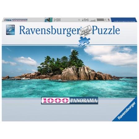 Ravensburger puzzel Aan vakantie toe op île St. Pier - Legpuzzel - 1000 stukjes