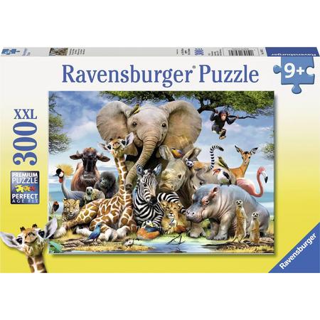 Ravensburger puzzel Afrikaanse vrienden - Legpuzzel - 300 stukjes