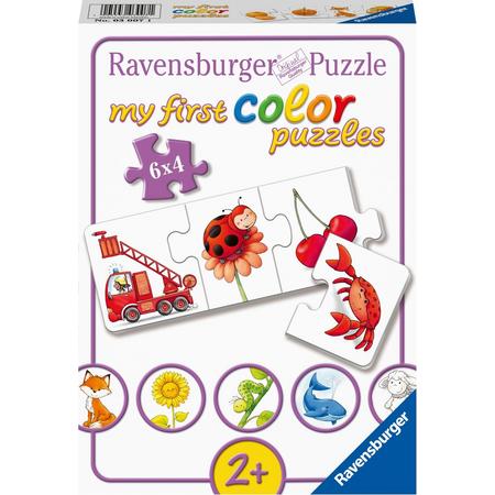 Ravensburger puzzel Al mijn kleuren - 6x4 stukjes - kinderpuzzel