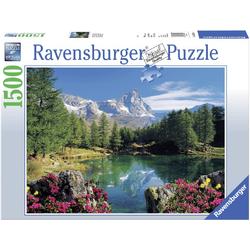  puzzel Bergmeer bij Matterhorn - Legpuzzel - 1500 stukjes