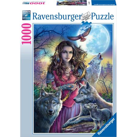 Ravensburger puzzel Beschermvrouw de wolven - Legpuzzel - 1000 stukjes
