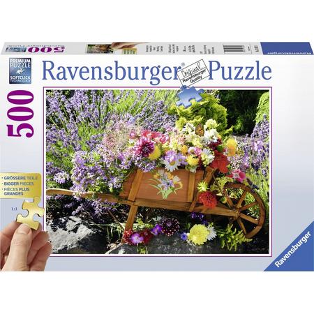 Ravensburger puzzel Bloemschikking - legpuzzel - 500 stukjes