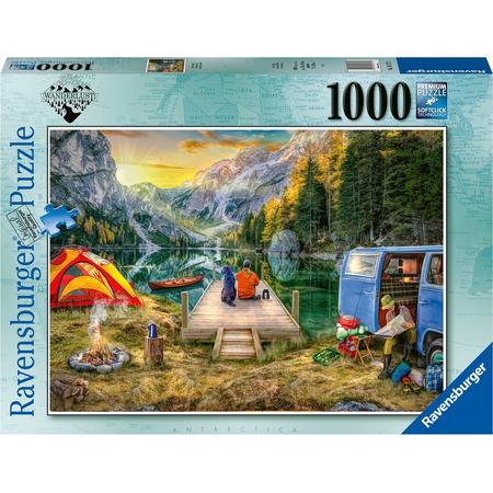 Ravensburger puzzel Calm Campside - Legpuzzel - 1000 stukjes